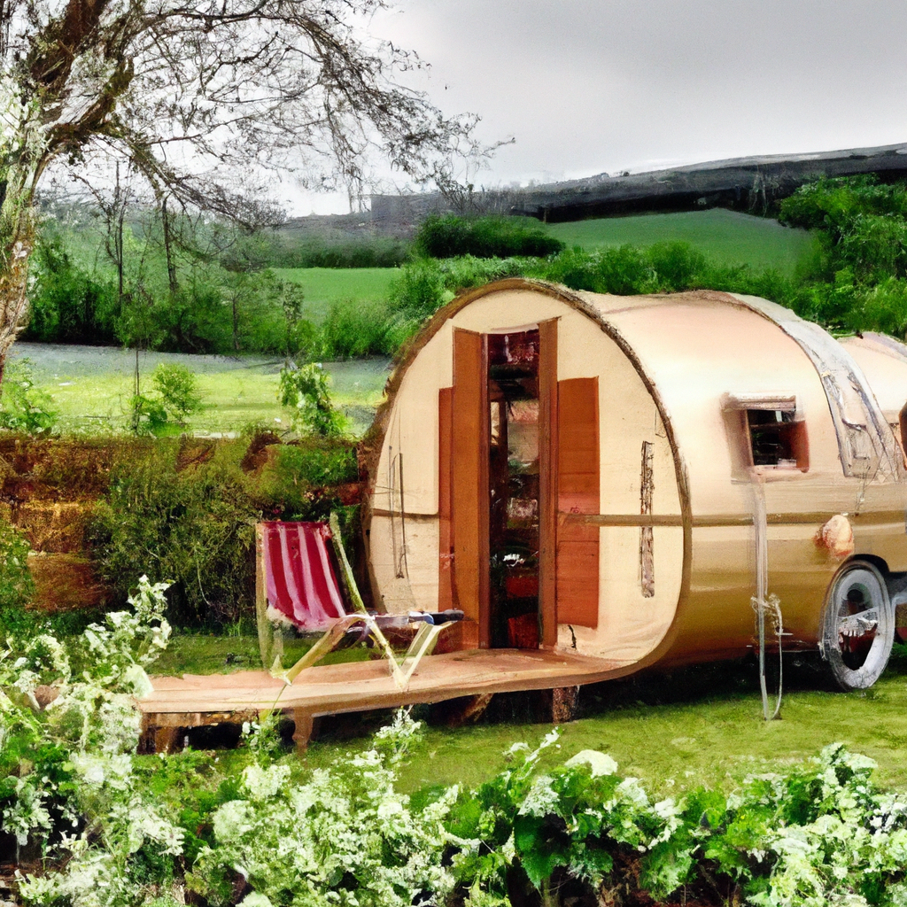 Glamping In The French Countryside.