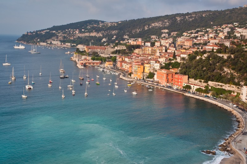 Sailing Along The Coast Of France.