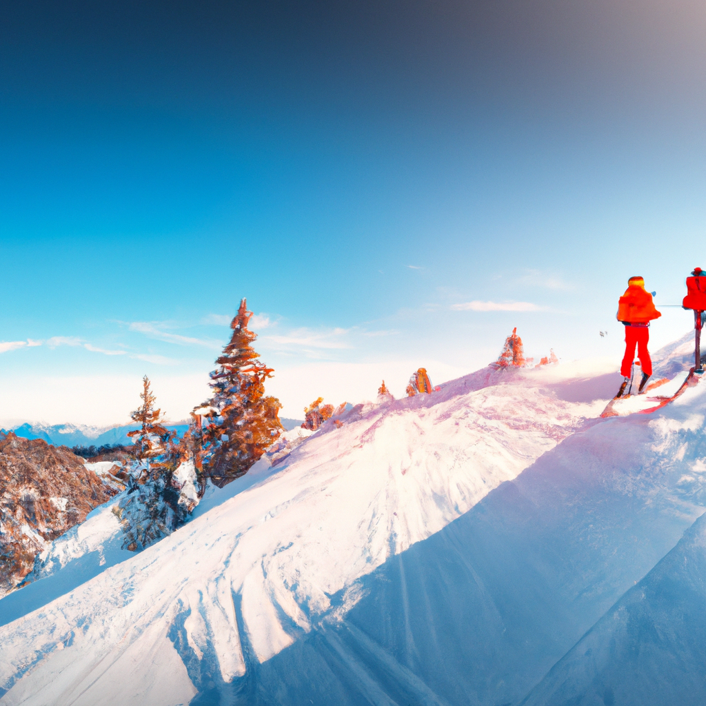 Skiing And Snowboarding Destinations In France.