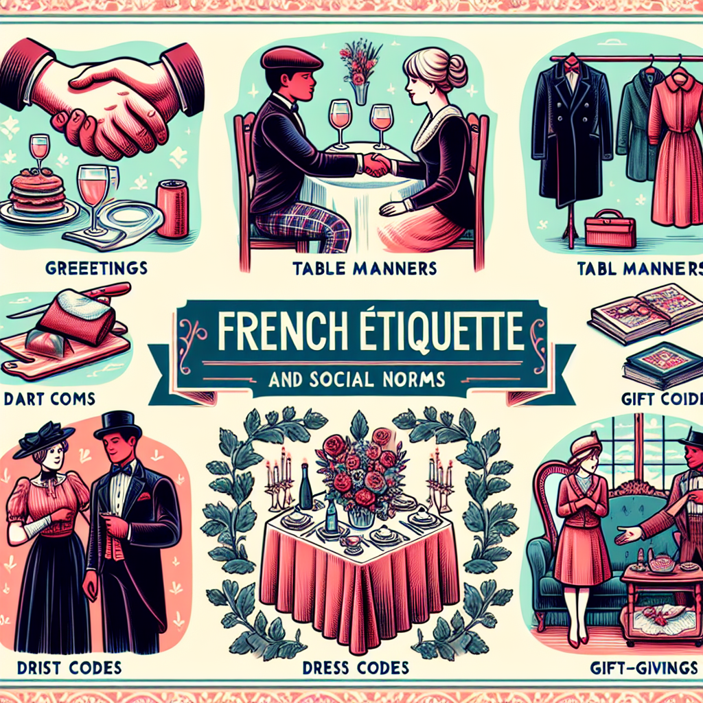 Navigating French Etiquette And Social Norms.